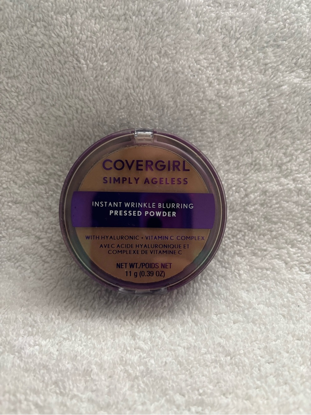 New cover girl simply ageless  pressed powder shade 255 soft honey